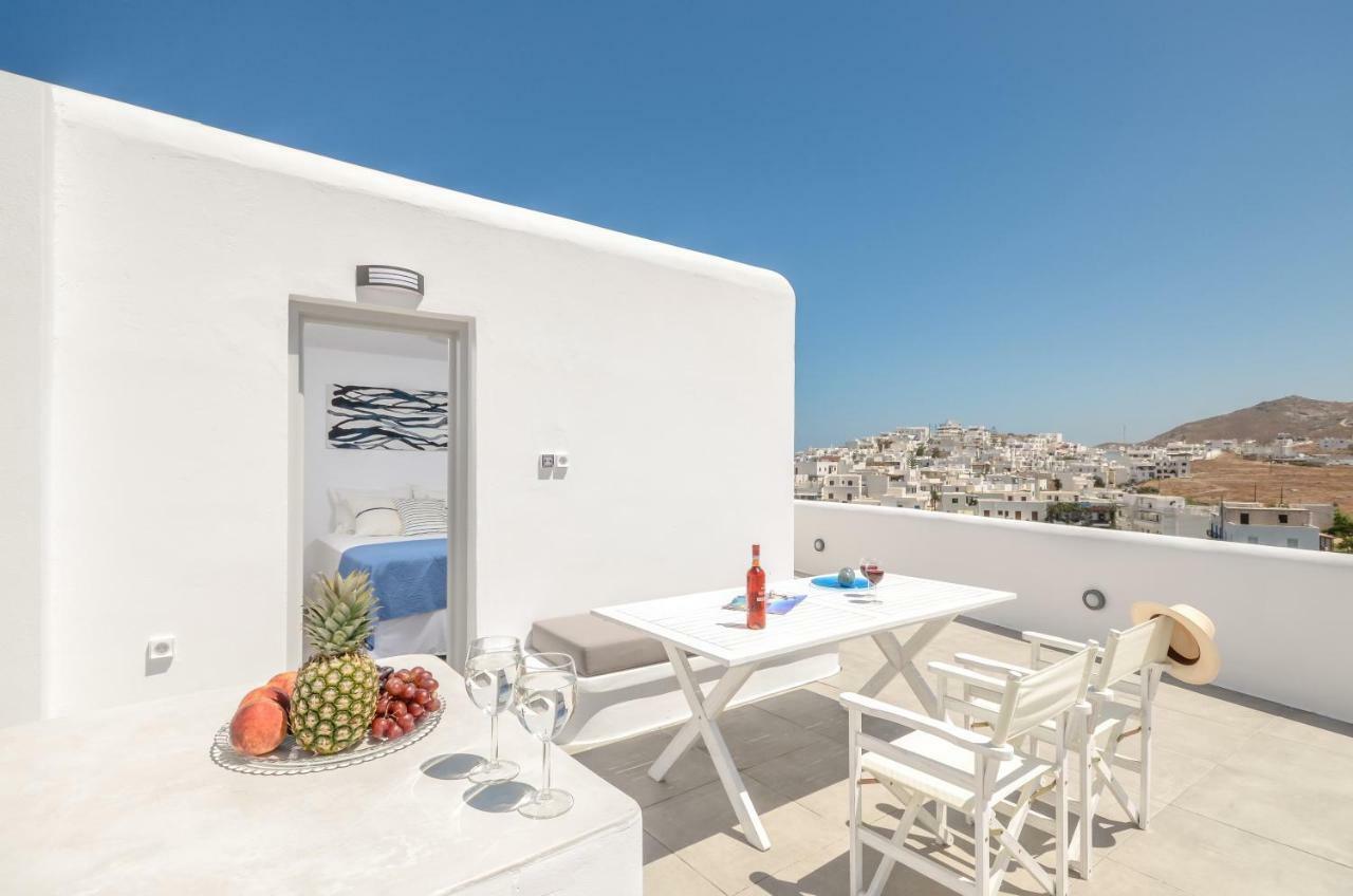 Ferienwohnung Cycladic Breeze Naxos City Exterior foto